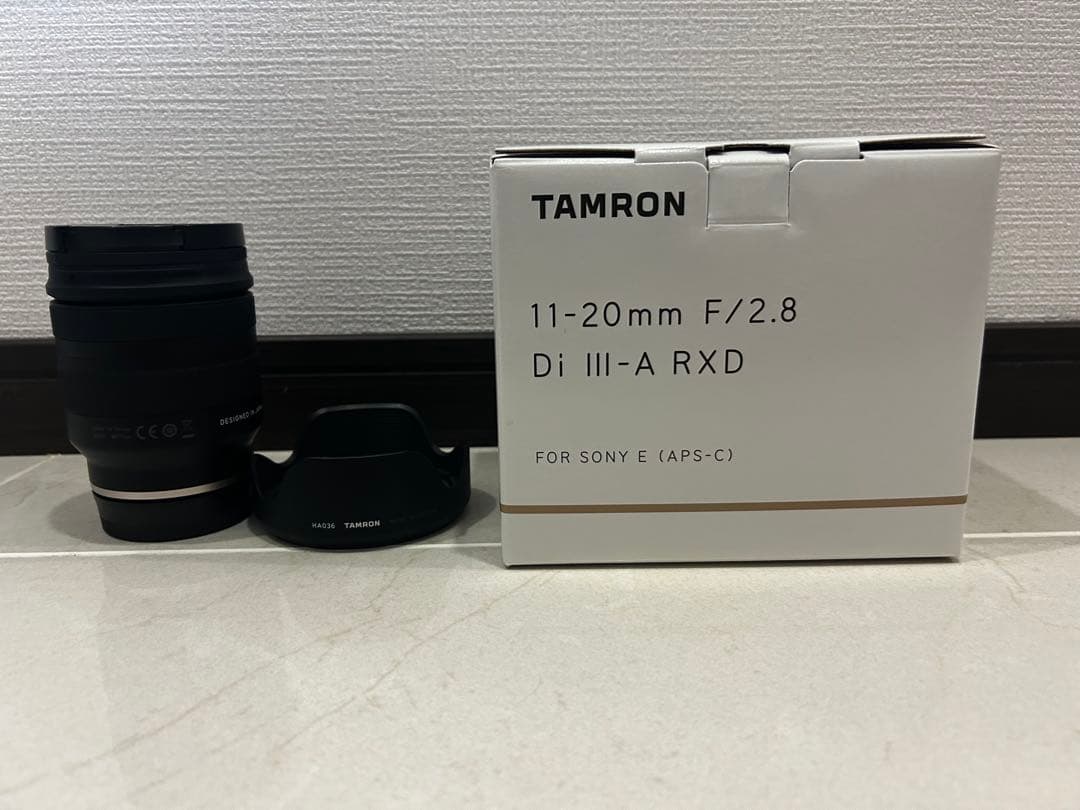 【Eマウント】TAMRON 11-20mm F2.8 Di Ⅲ-A RXD