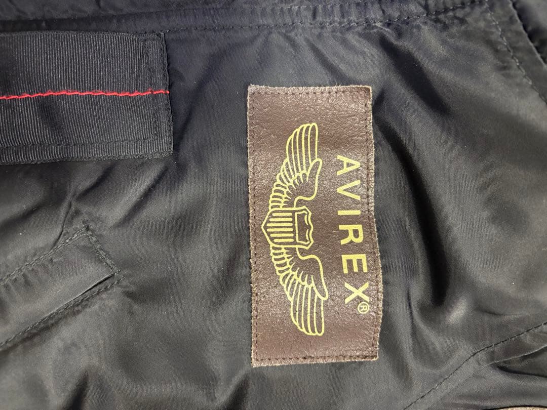 【再値下げ】AVIREX N3B ミリタリージャケット M ブラック