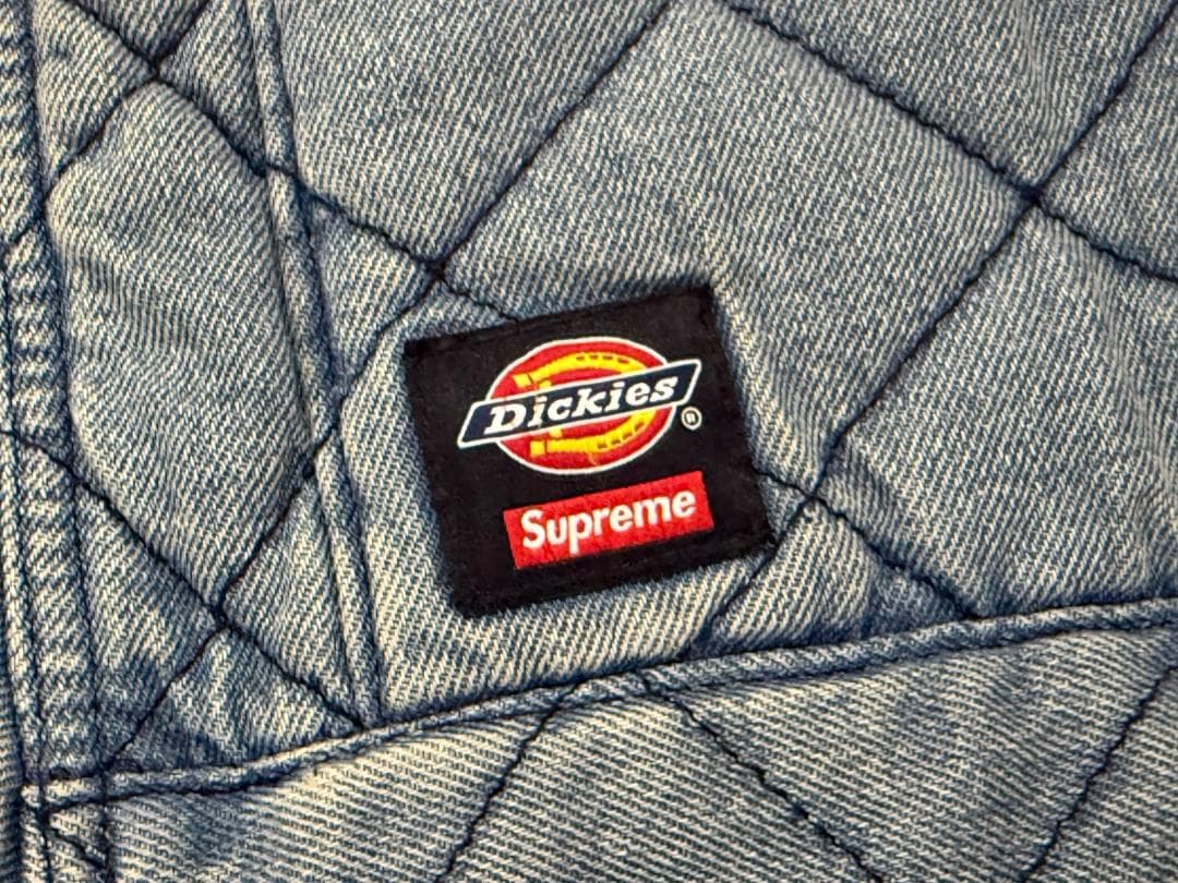 【まっしー】Supreme Dickies Quilted Denim