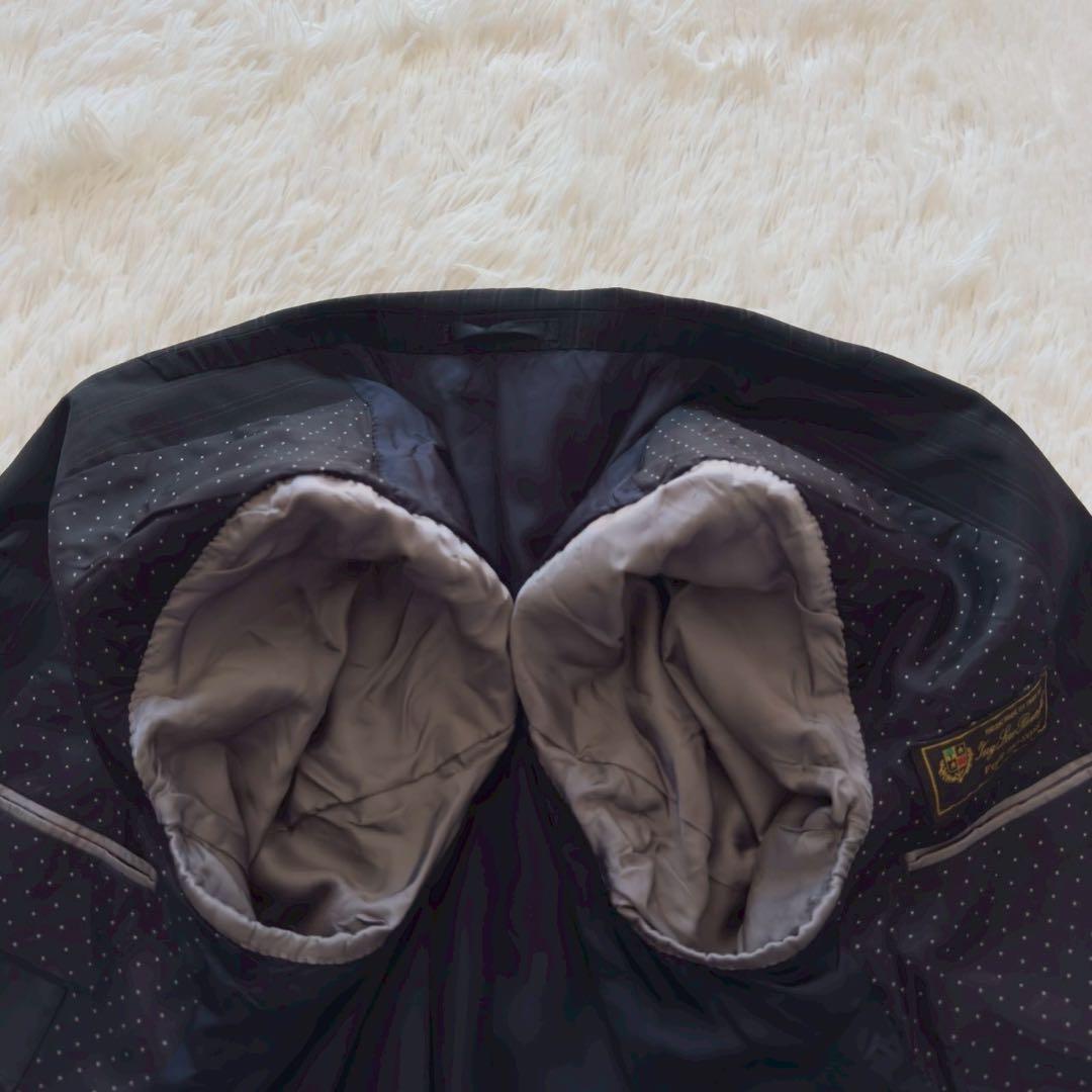 ポールスミス × Loro Piana✨テーラードジャケット シルク混　黒　XL