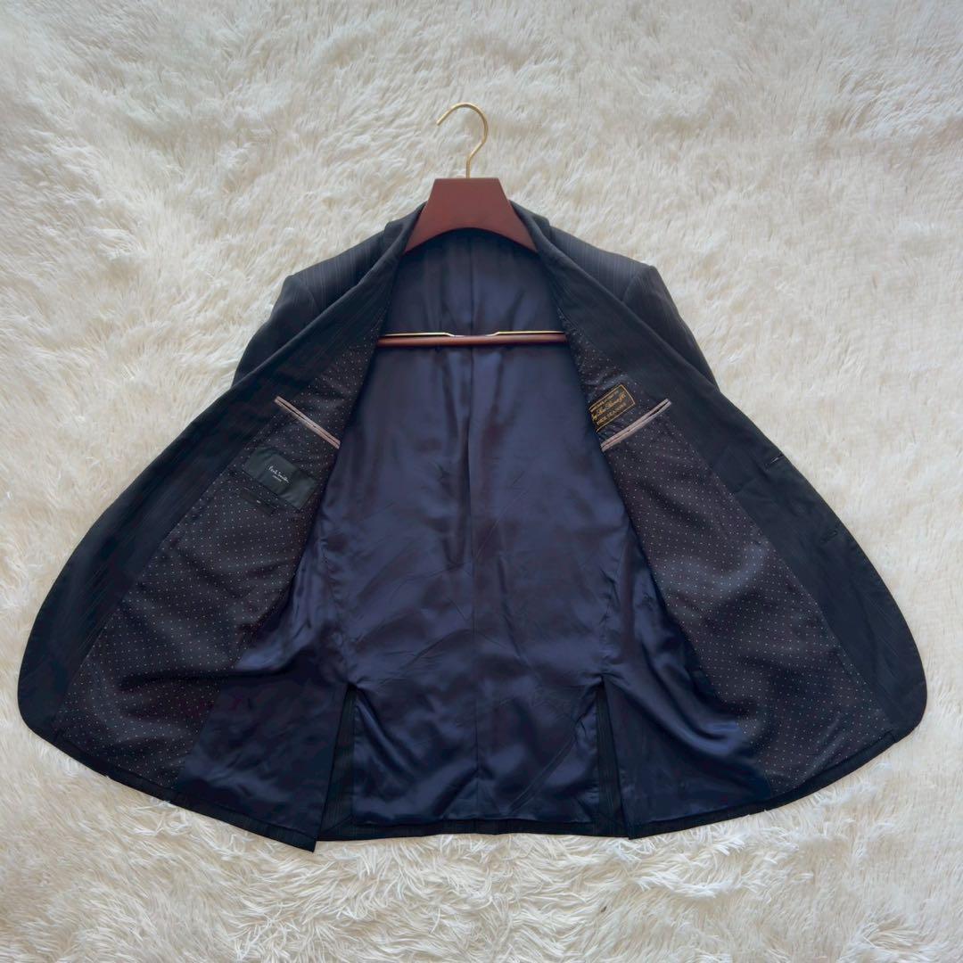 ポールスミス × Loro Piana✨テーラードジャケット シルク混　黒　XL