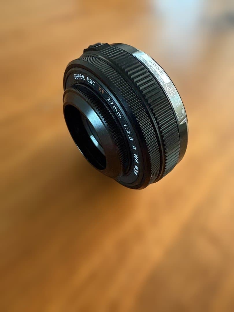 富士フイルム フジノンレンズ 　XF27mm F2.8 R WR パンケーキ