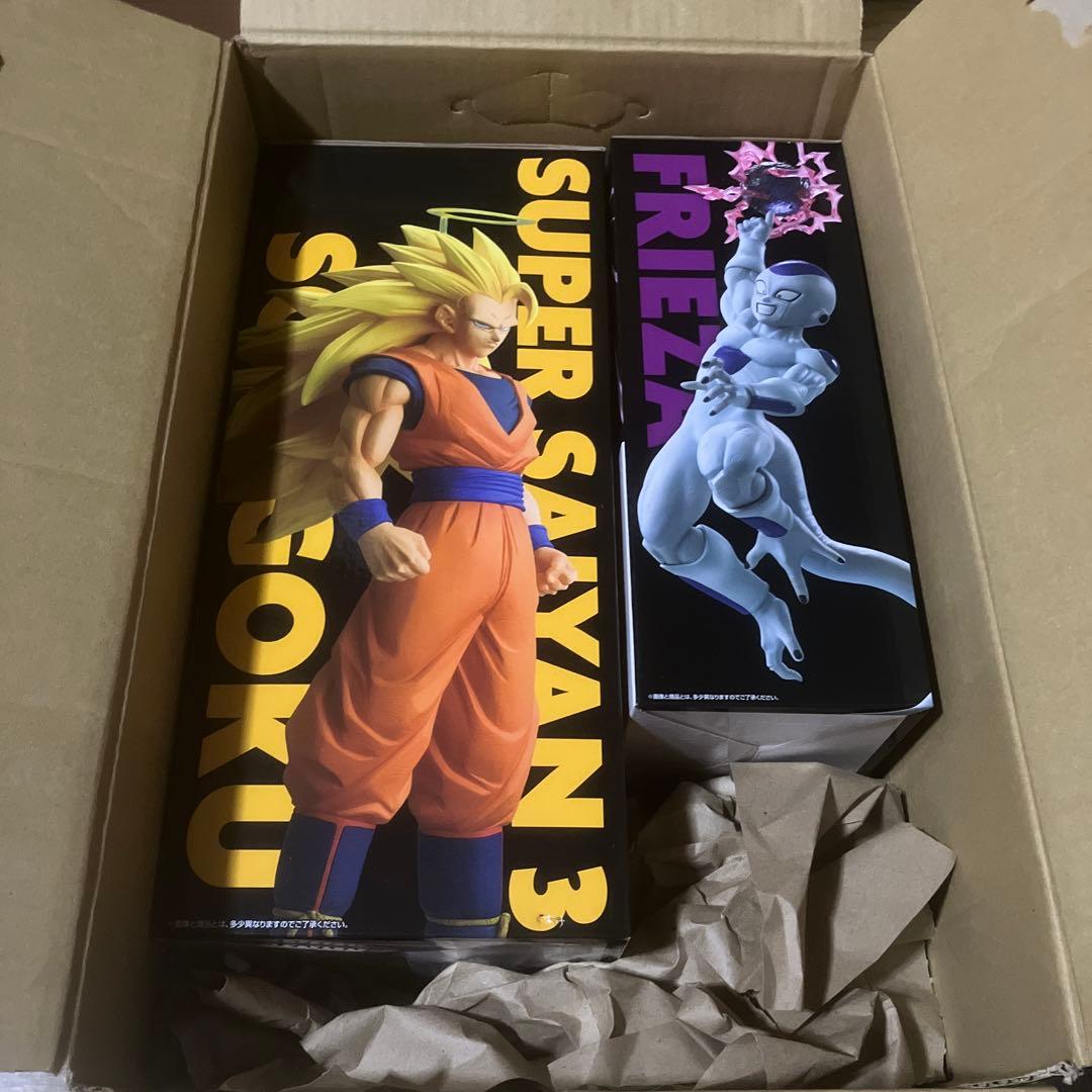 スーパーサイヤ人3孫悟空とフリーザセット