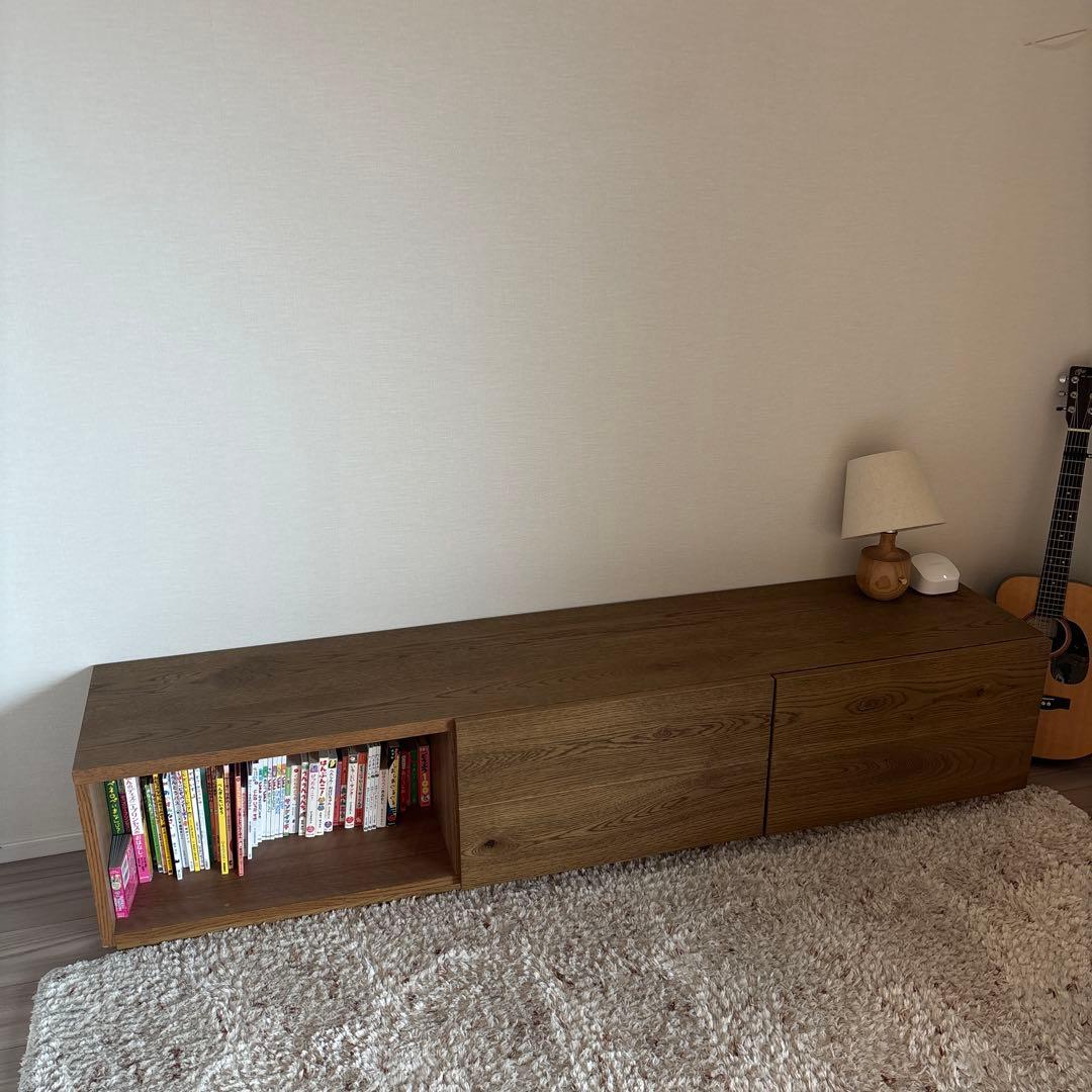 unico ADDAY AVボード W1800 オーク材 テレビボード