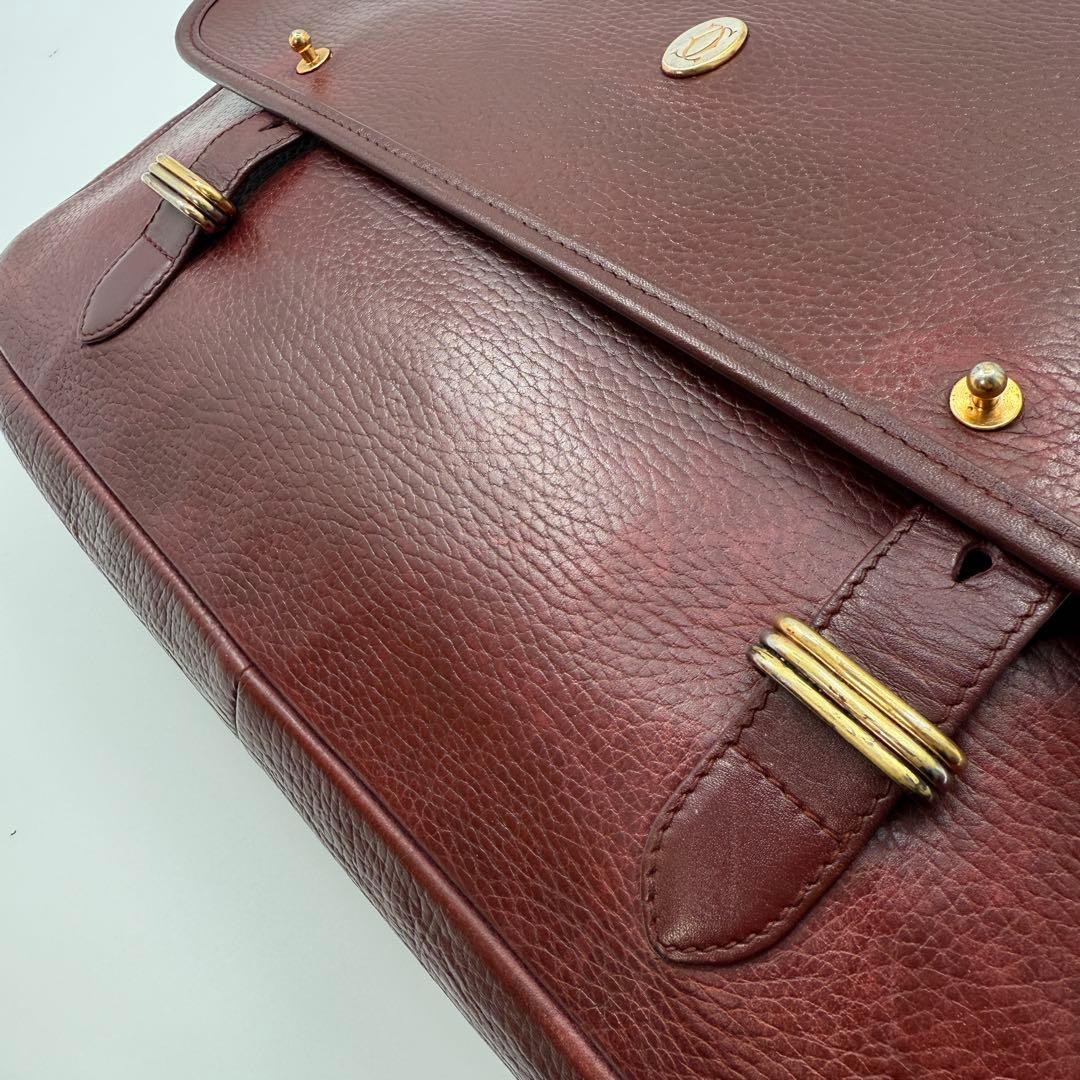 Cartier カルティエ マストライン ビジネスバック ブリーフケース
