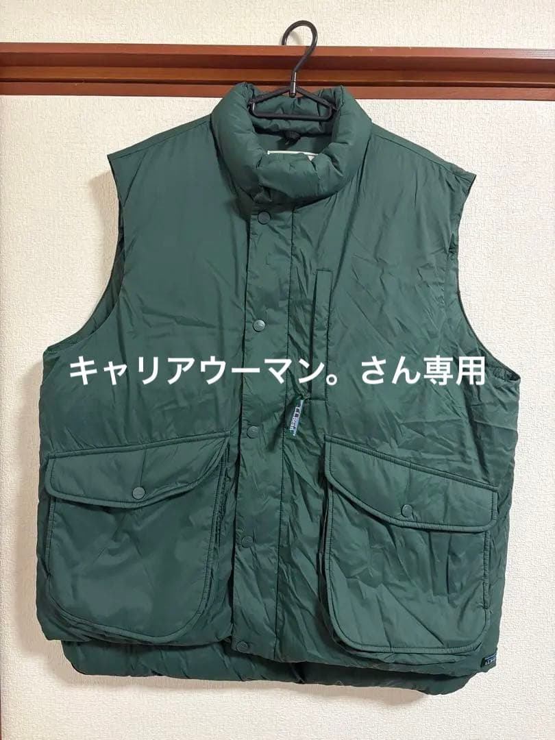 美品 L.L.Bean ダウンベスト