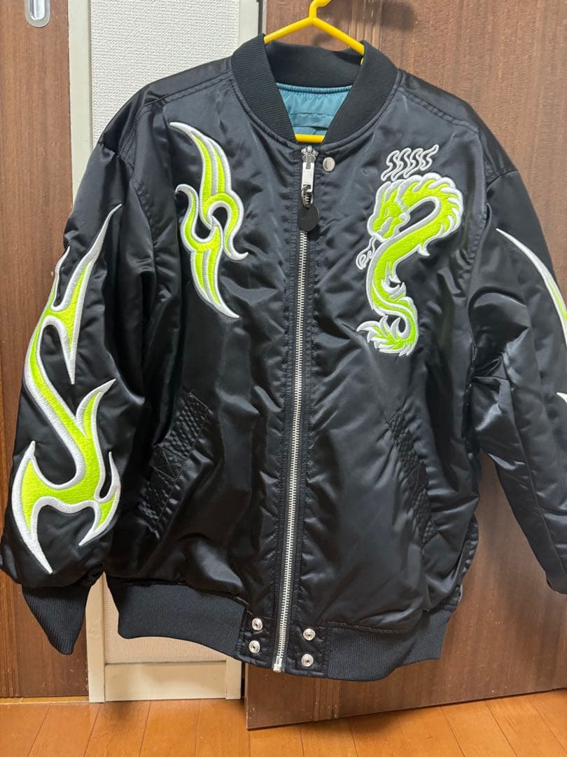 DIESEL レディース Mサイズ リバーシブルボンディングジャケット 定価6万