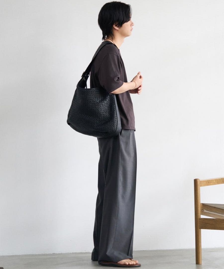 スーツ LIDNM SUPER LIGHT WOOL TROUSERS