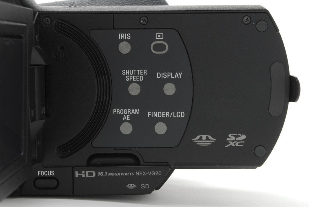 ソニー Sony NEX-VG20 + E 18-200mm ビデオカメラ