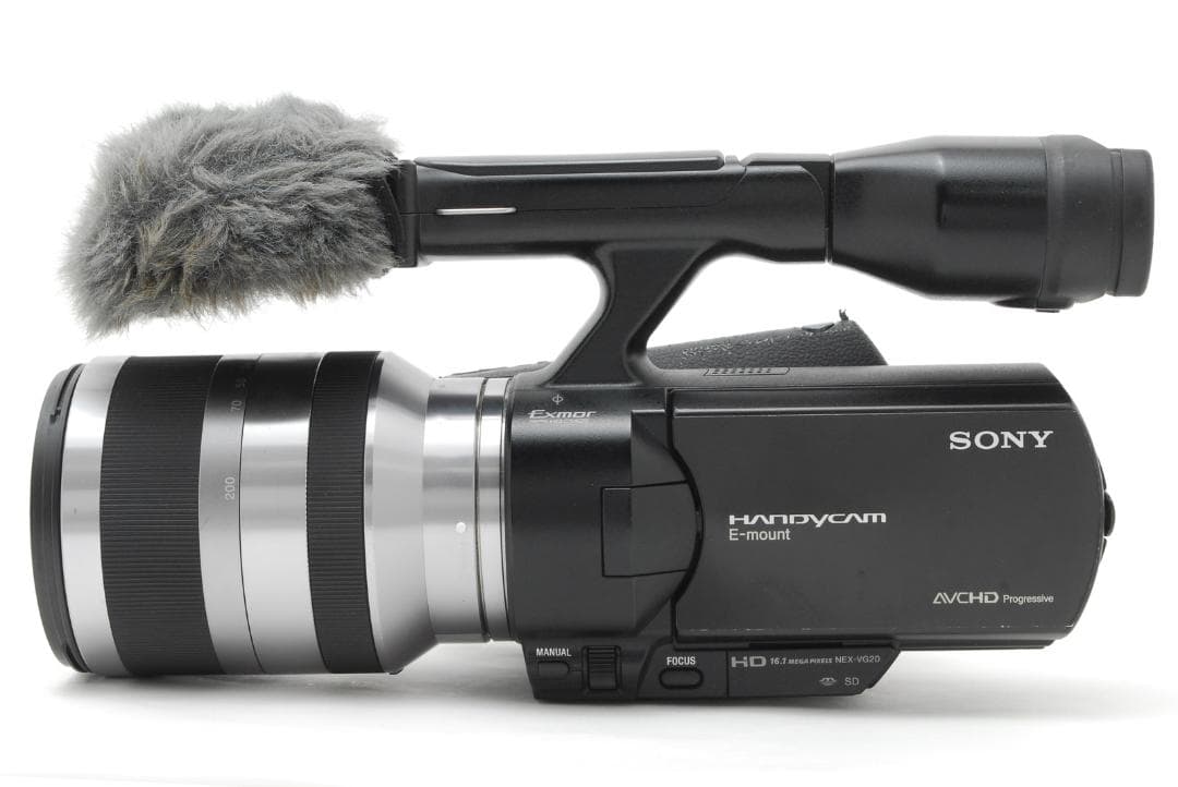 ソニー Sony NEX-VG20 + E 18-200mm ビデオカメラ