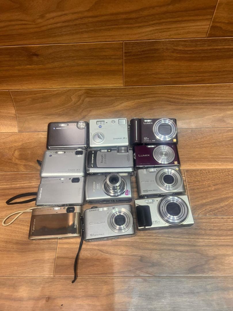 コンパクトデジタルカメラ 各種 12台セット 動作未確認 現状渡し