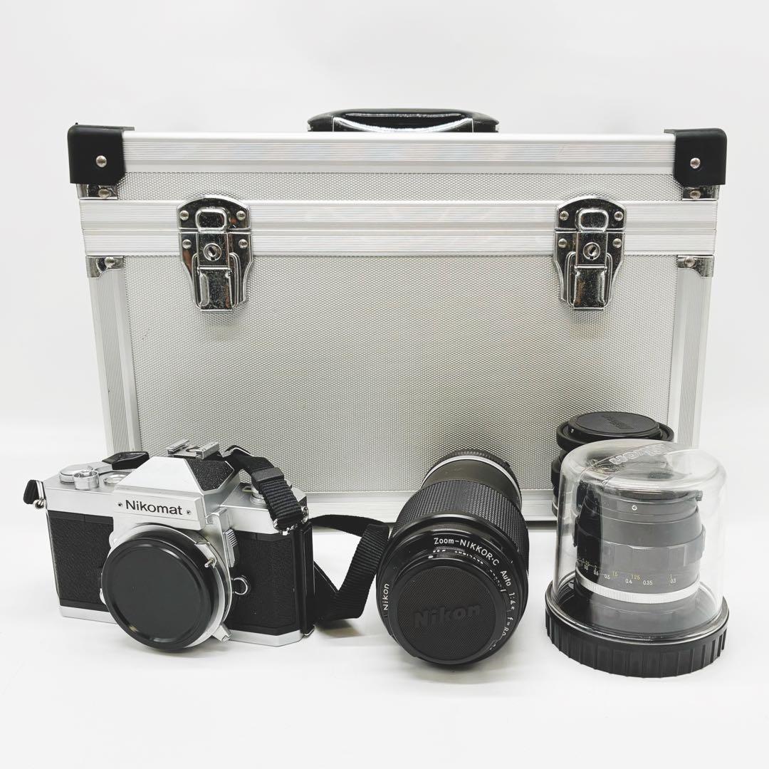 ニコマート フィルムカメラ FT2 レンズセット 中古 現状品