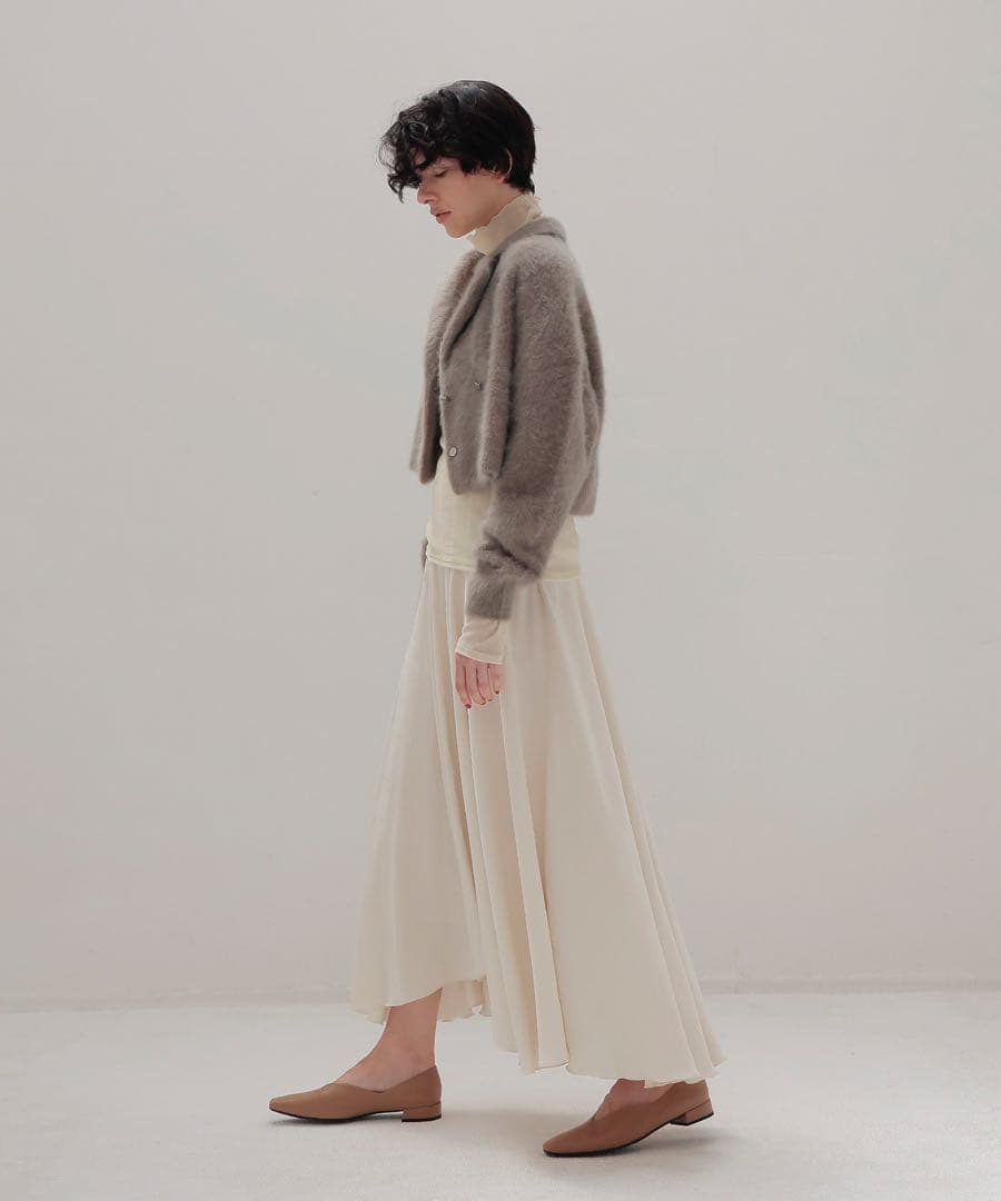 DRESSLAVE fox cashmere short ｗ jacket