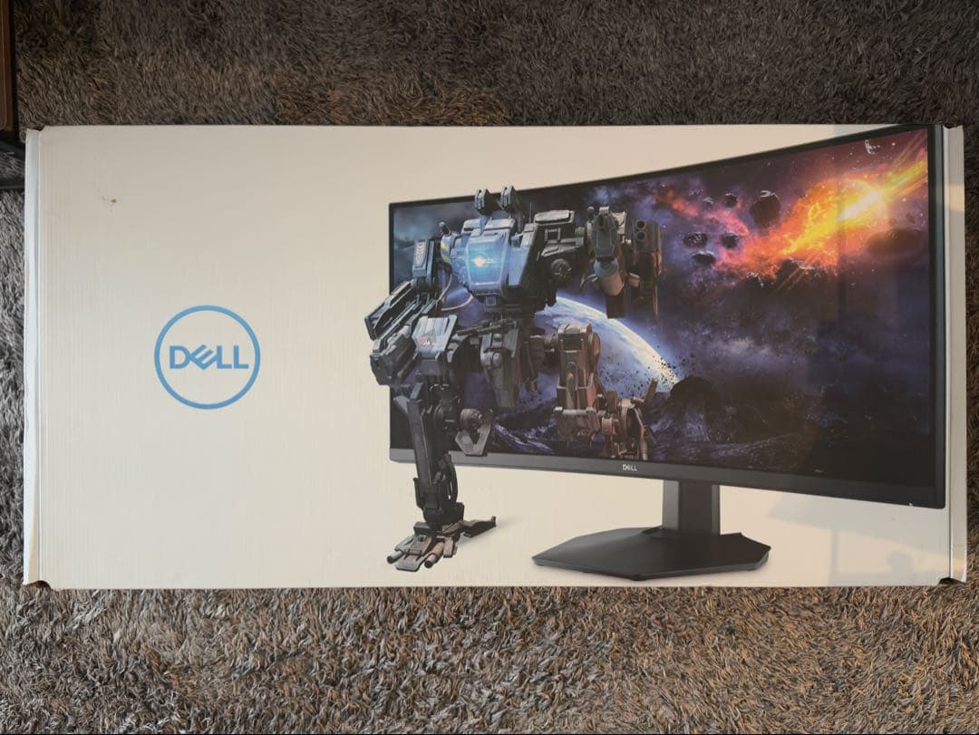 湾曲 Dell S3422DWG 34インチ ゲーミングモニター