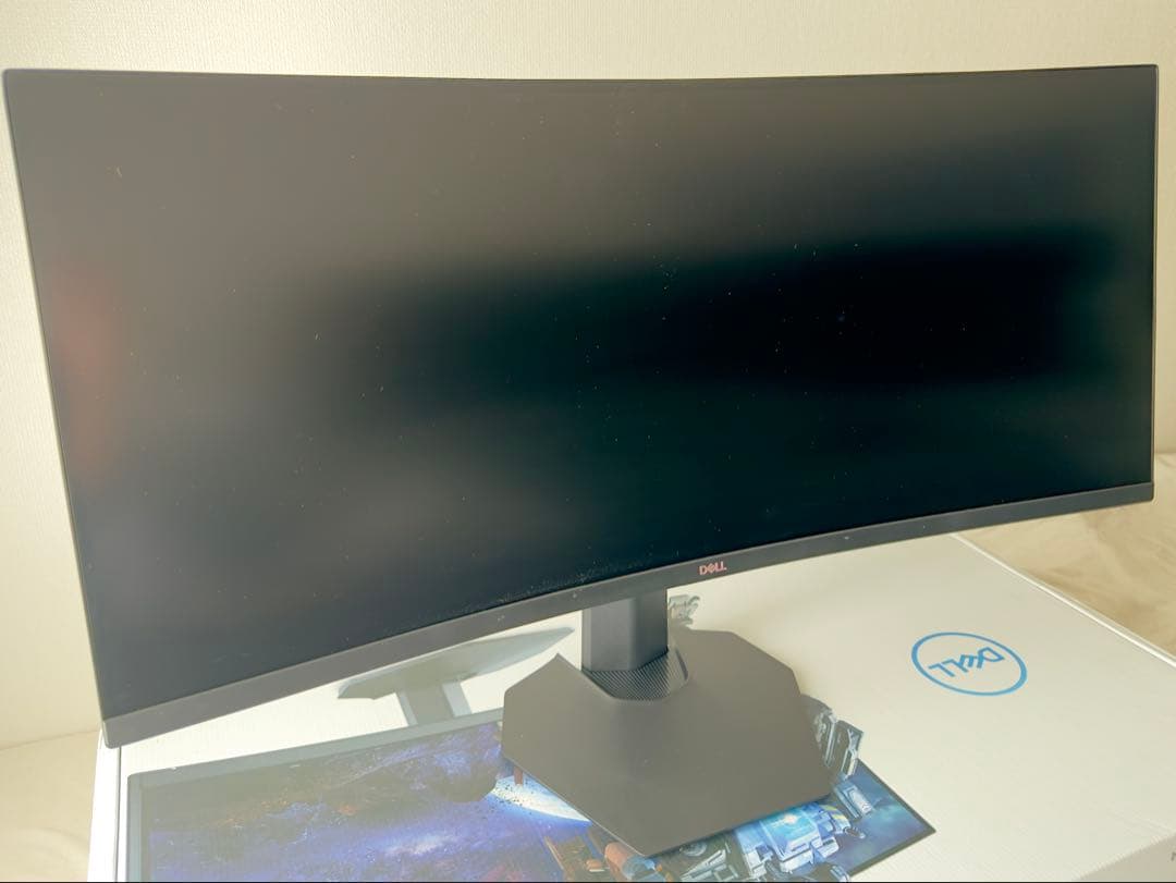 湾曲 Dell S3422DWG 34インチ ゲーミングモニター