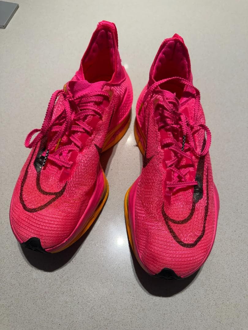 【美品/28cm】NIKE ナイキ アルファフライ 2 ピンク 厚底カーボン