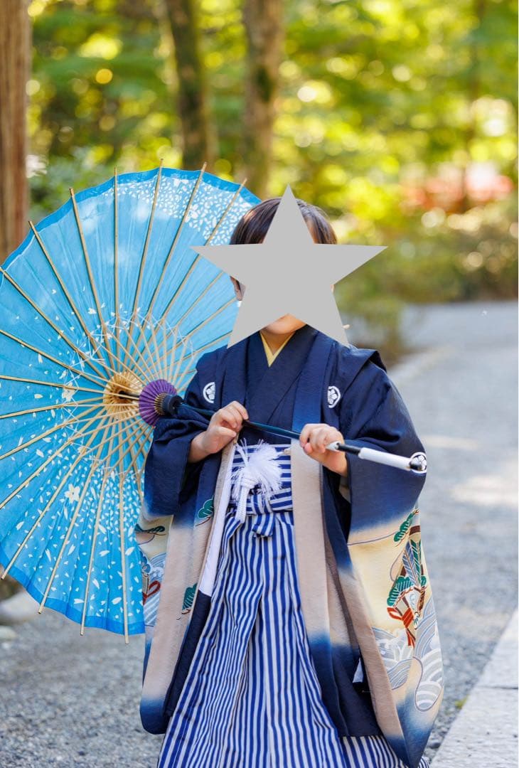 男の子　七五三　お宮参り　袴セット