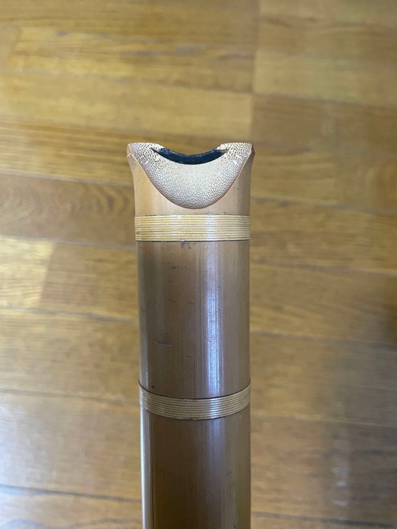 尺八 精華銘 和楽器 約54cm 一尺八寸 竹製 現状品