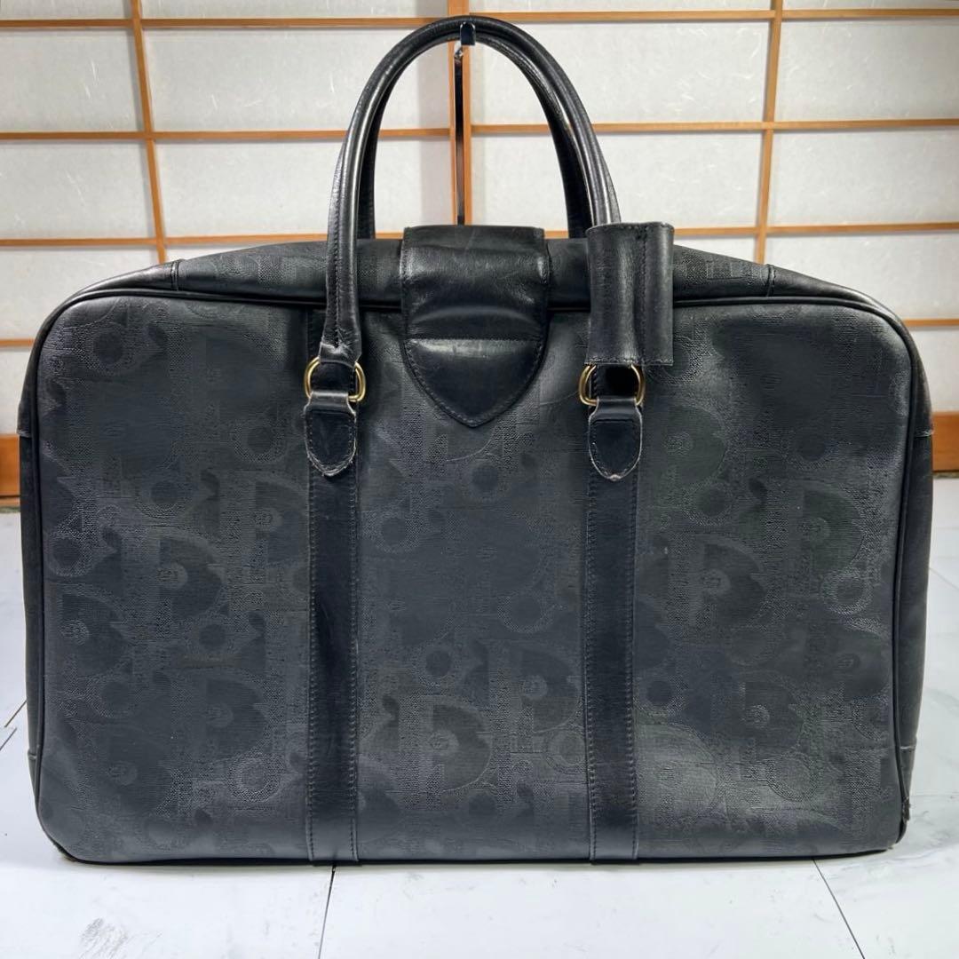 Christian Dior ディオール ボストンバッグ トロッタ ブラック