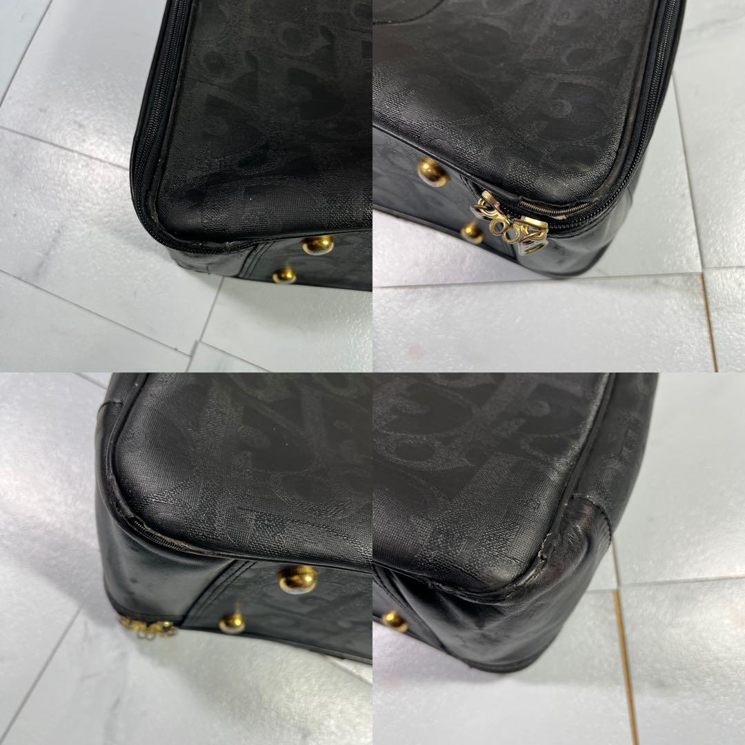 Christian Dior ディオール ボストンバッグ トロッタ ブラック