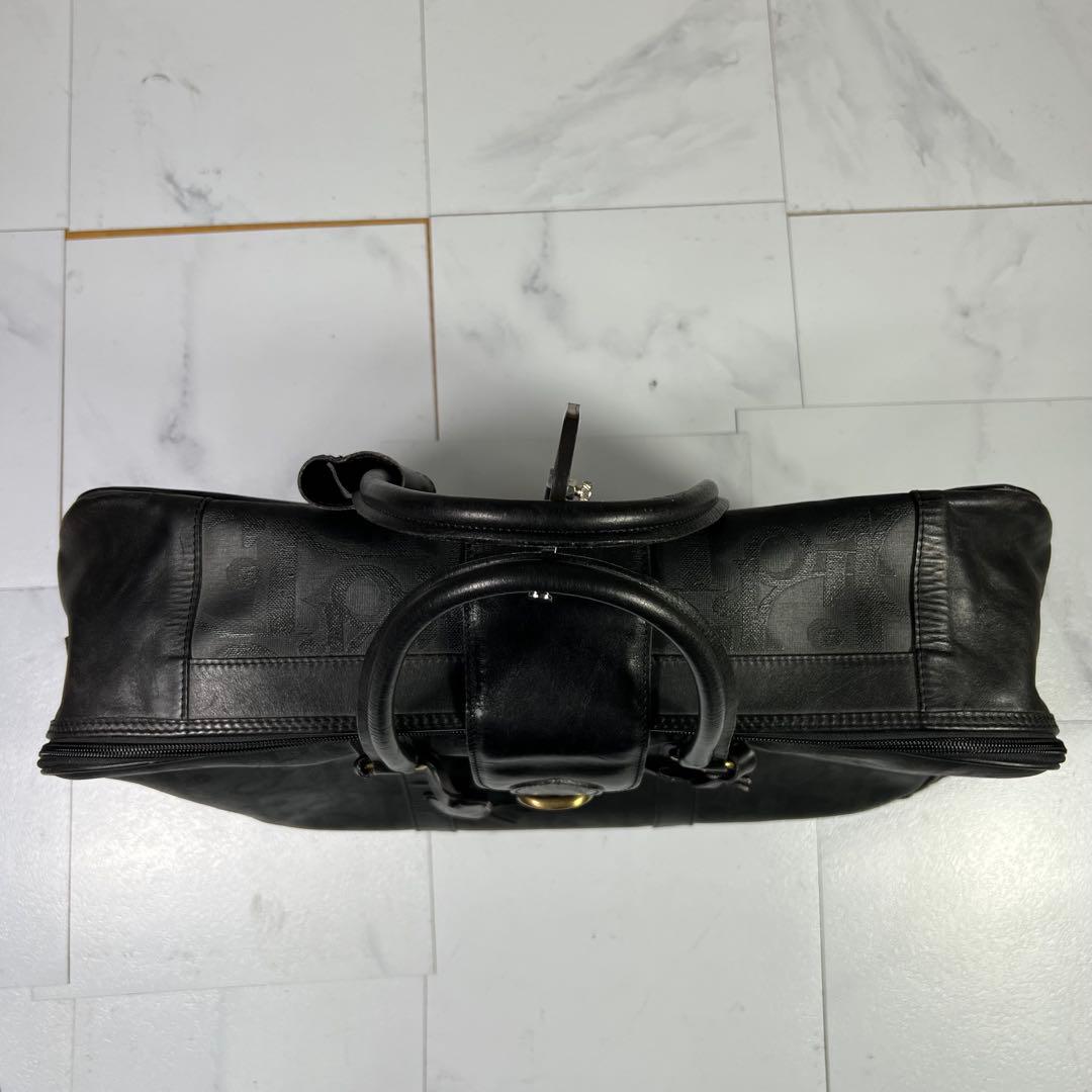 Christian Dior ディオール ボストンバッグ トロッタ ブラック