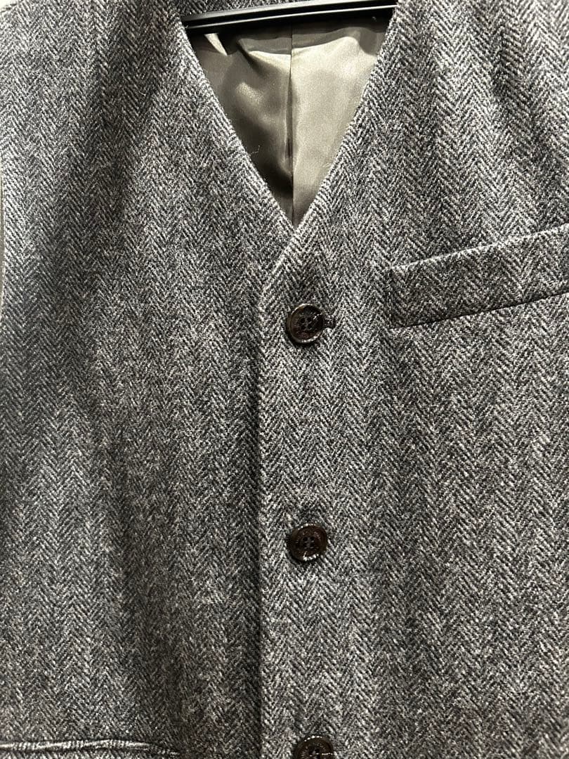 THE SHINZONE グレー ツイード ベスト