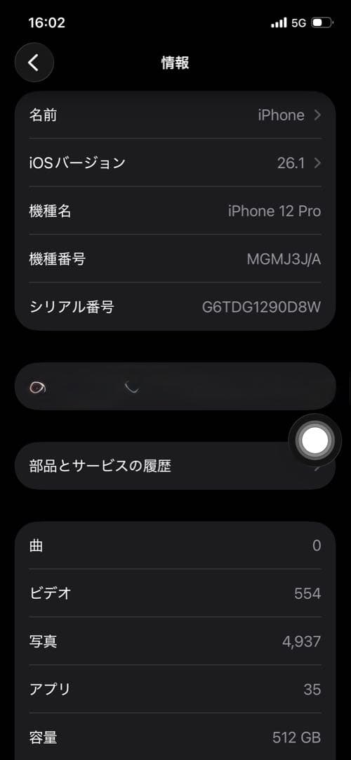L*l様 iPhone 12 Pro パシフィックブルー 512GB SIMフリ
