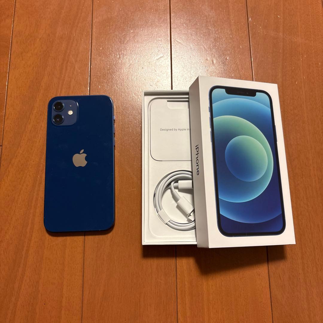 Apple iPhone 12 64GBブルー