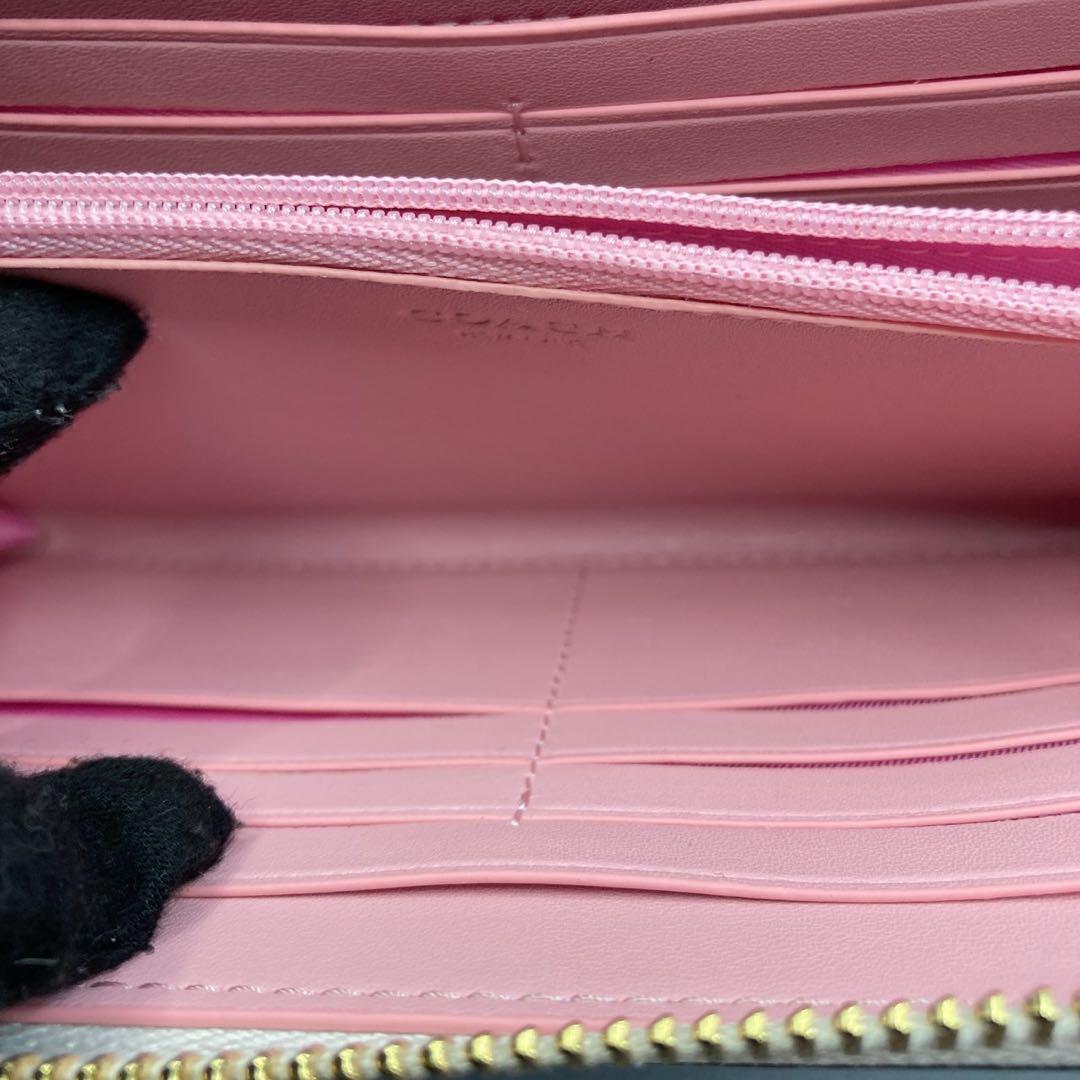 新品　未使用　箱付き　COACH コーチ 長財布 アコーディオンジップ 花柄