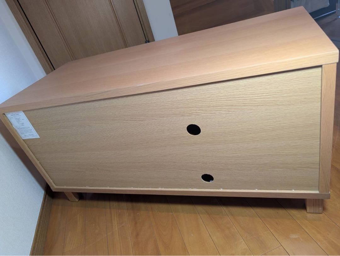 ■送料込■無印良品 木製テレビボード オーク材 収納棚 木製家具 TV台廃盤