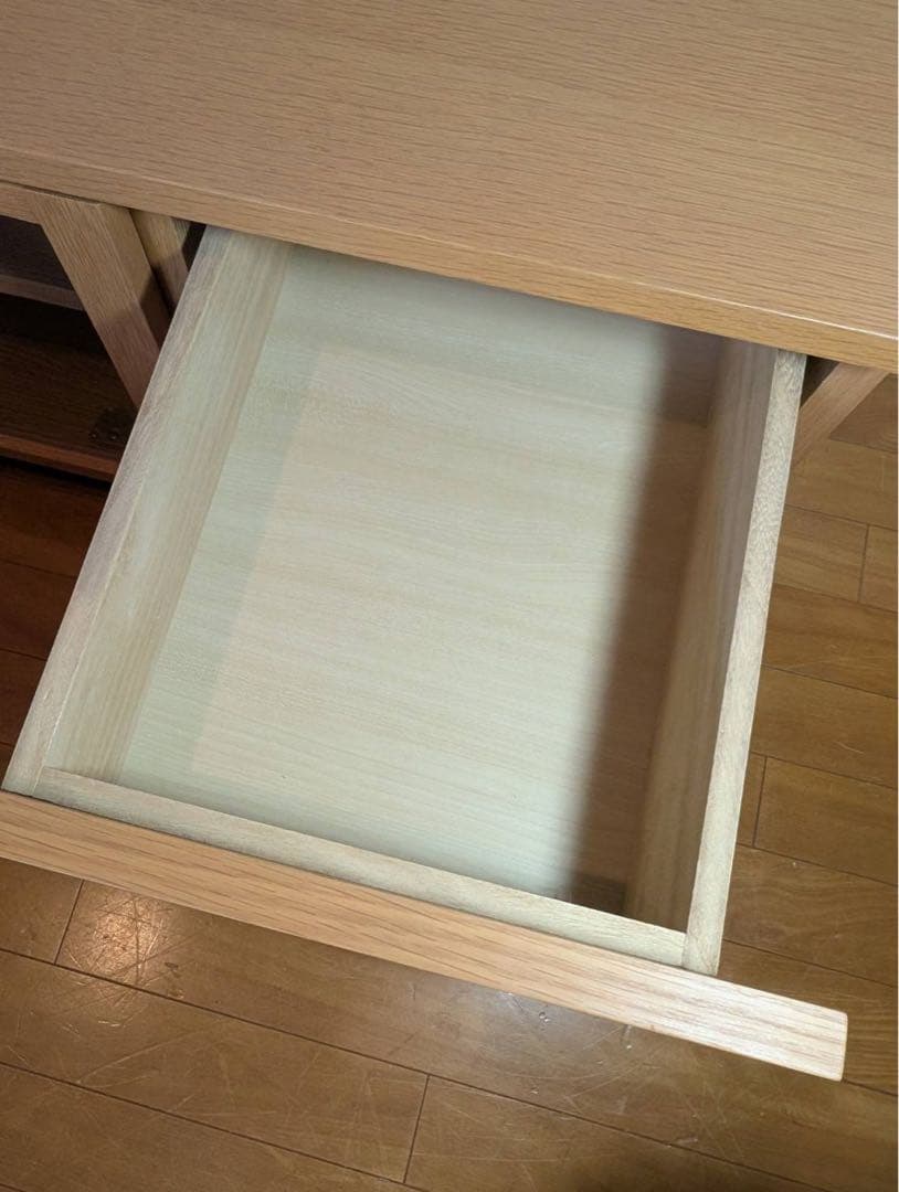 ■送料込■無印良品 木製テレビボード オーク材 収納棚 木製家具 TV台廃盤