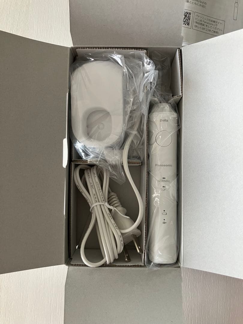 Panasonic 音波振動歯ブラシ　ドルツ　EW-DL39-W