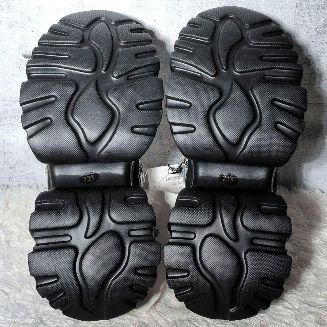 【未使用保管品 タグ付き】マルシャルテル　メリージェーン　ローファー　厚底　銀色