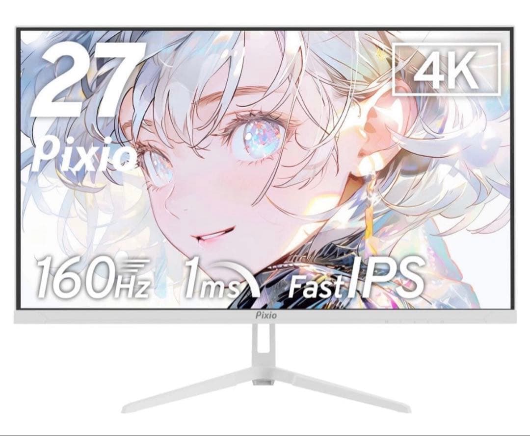 ぷ*.様 Pixio PX27U Wave white 4K 27インチ 160