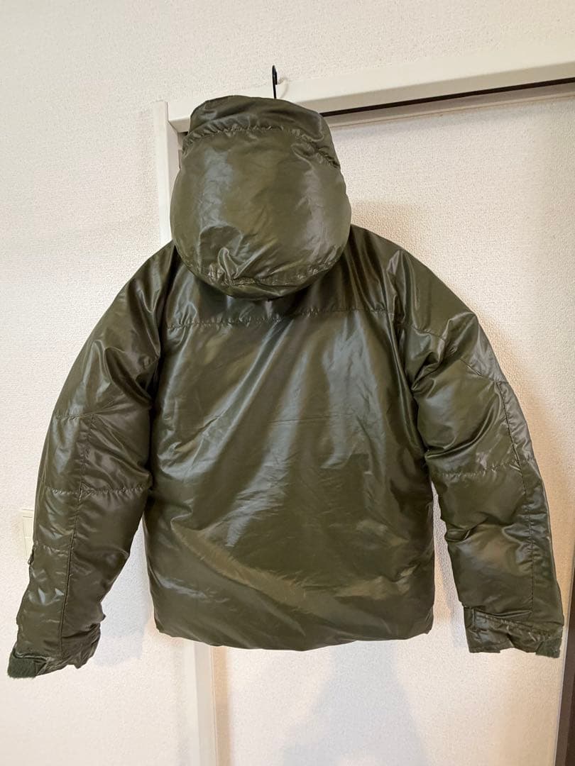 SOPHNET オリーブグリーン フード付きダウンジャケット Ｍ