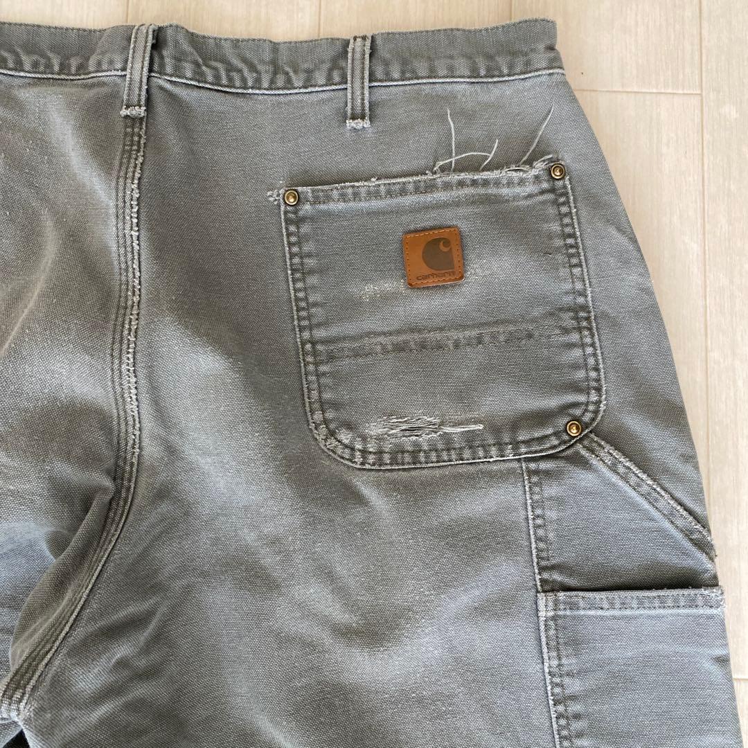 carhartt ダブルニー パンツ 38✖️30カーハートオリーブ