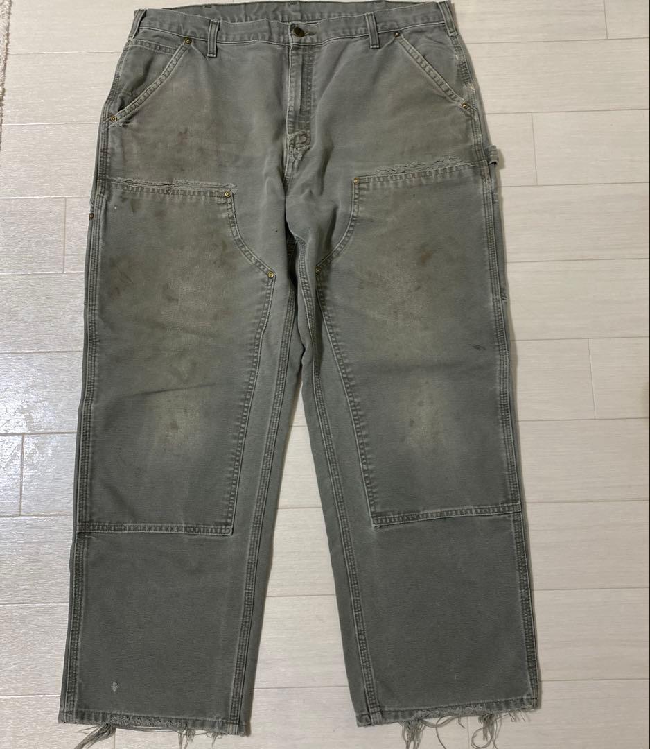 carhartt ダブルニー パンツ 38✖️30カーハートオリーブ