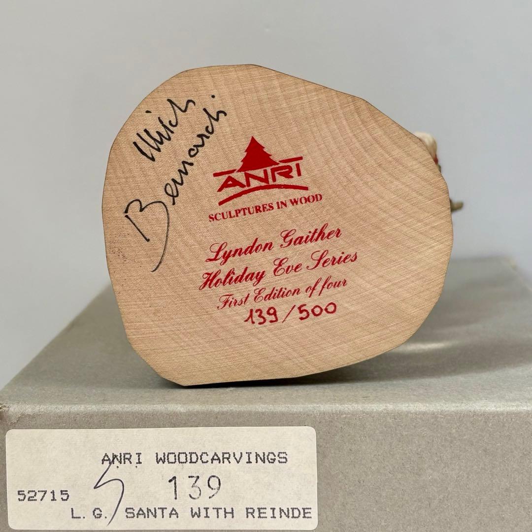 グ*ル様 ◆オークション◆ アンリ人形☆クリスマス・Santa With Rei