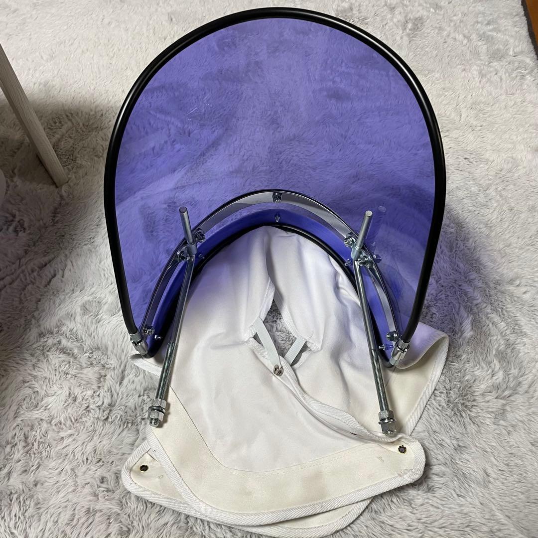 Z-FATHER 旭風防 パープル 白布タレ