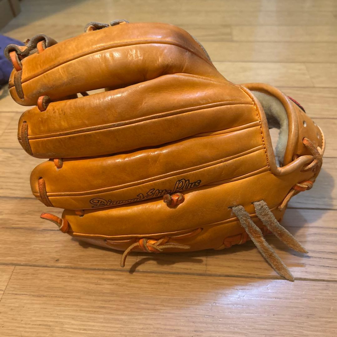Nike Diamond Elite Plus 硬式グローブ オレンジ