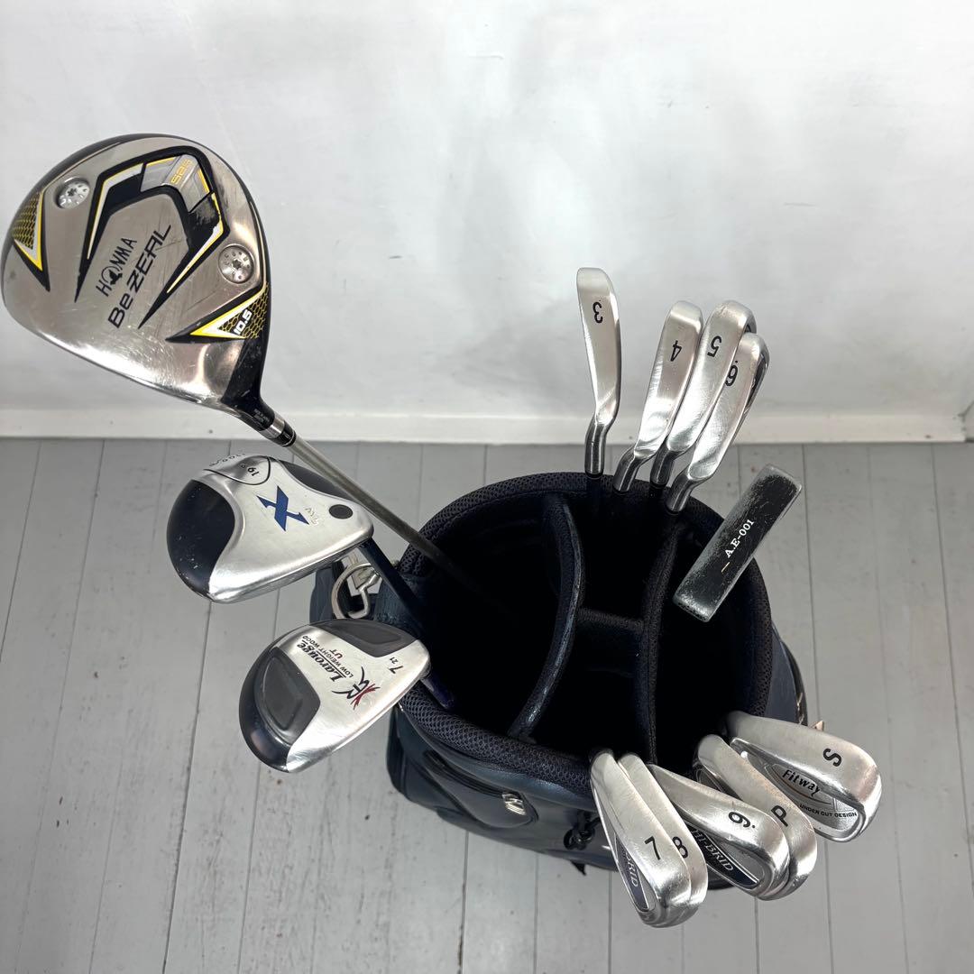 レフティ メンズゴルフクラブ 13本 フルセット ゴルフセット 左利き XXIO