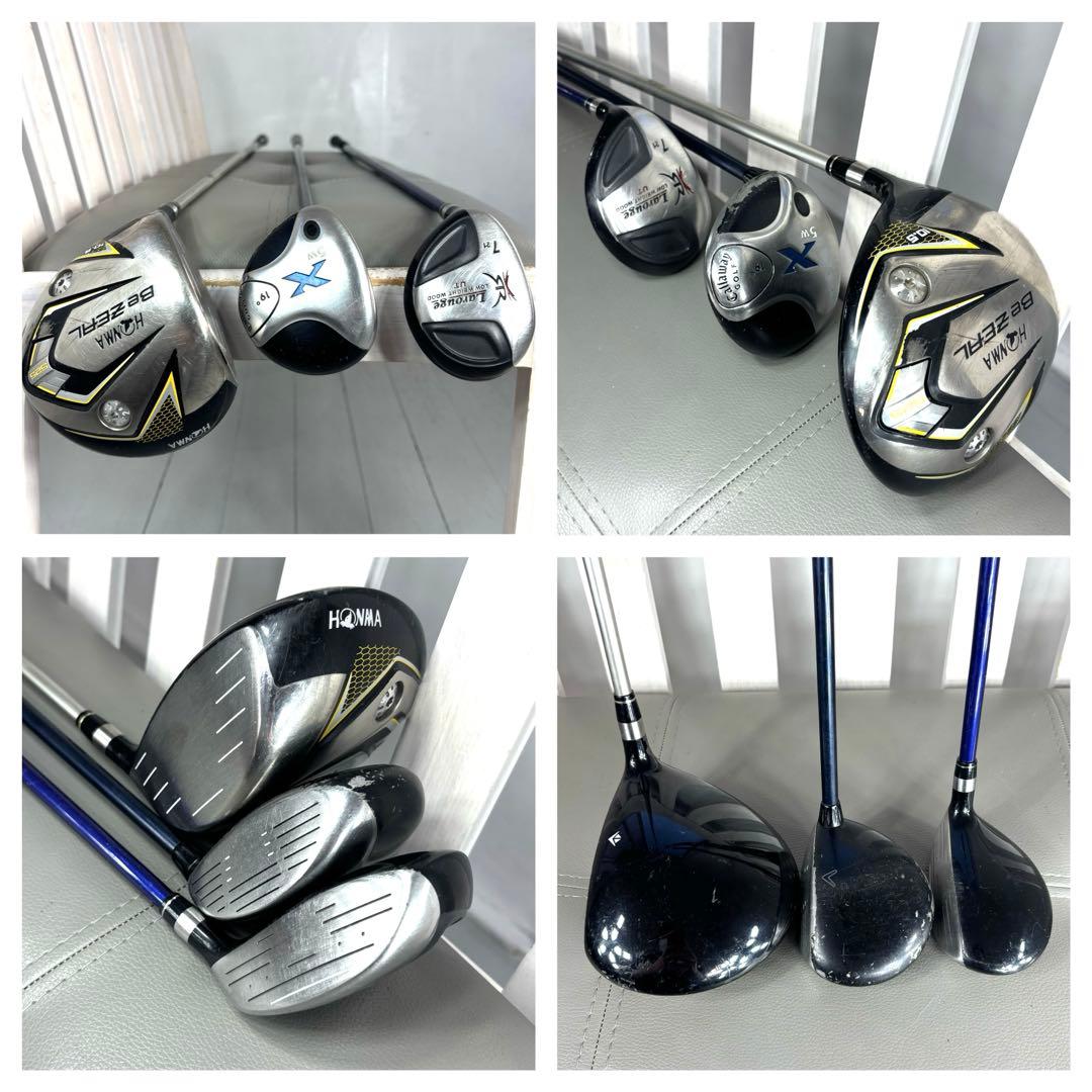 レフティ メンズゴルフクラブ 13本 フルセット ゴルフセット 左利き XXIO