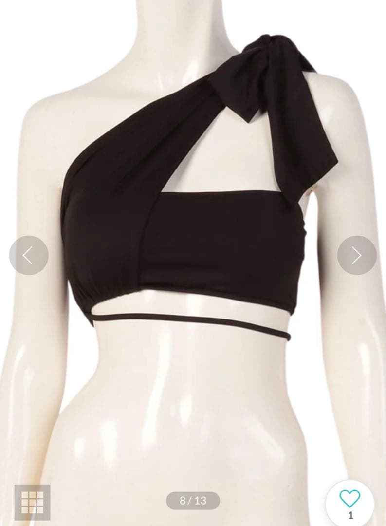 エイミーイストワール　ワンショルダーリボントップス　ビキニ　新品未使用♡