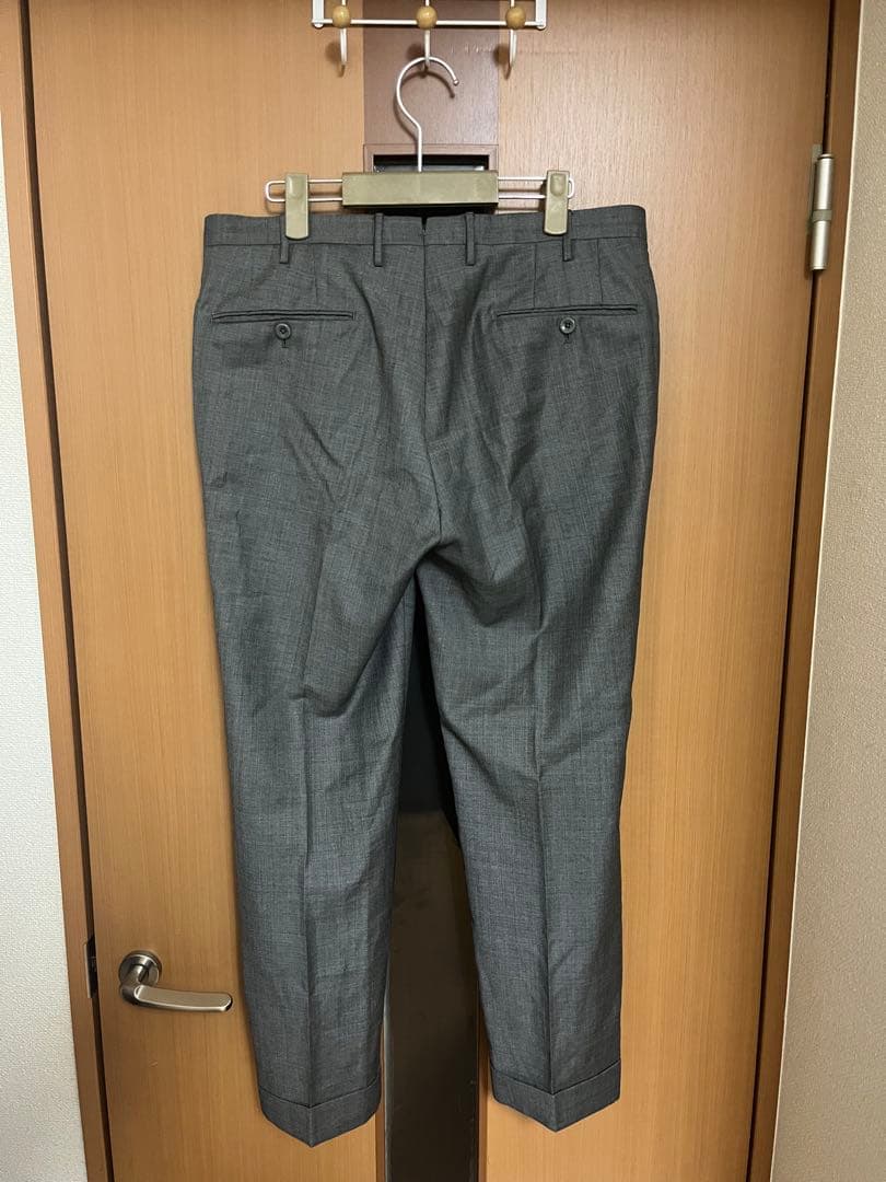 美品⭐︎インコテックス INCOTEX スリムフィット テーパード 50 グレー