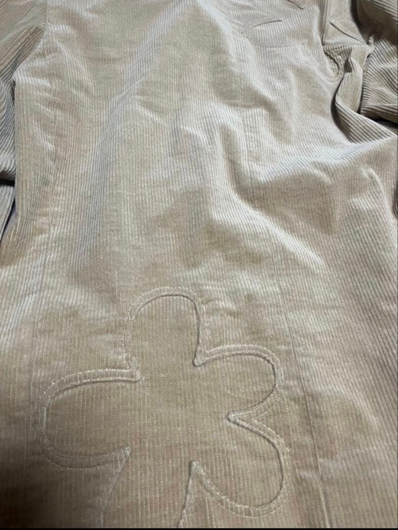 ぴ*ぴ様 01aw UNDERCOVER花柄コーデュロイテーラードジャケット　宝