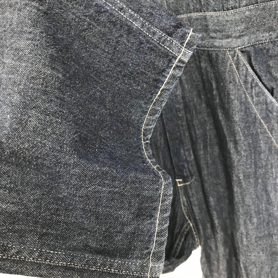 トロフィークロージング　オールインワン　つなぎ　38　インディゴ