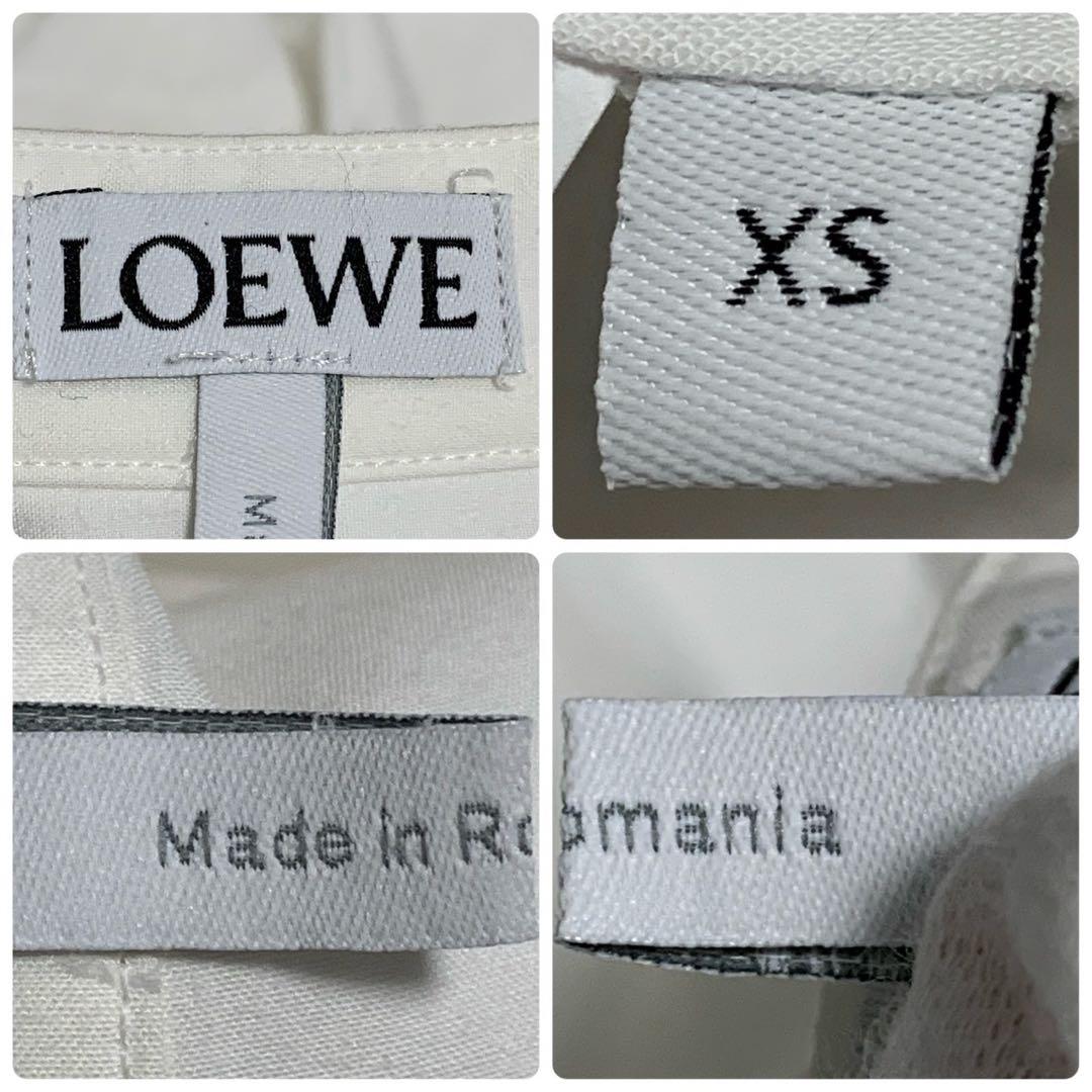 ［未使用］LOEWE アナグラム刺繍 シャツ　ブラウス　オーバーチュニック