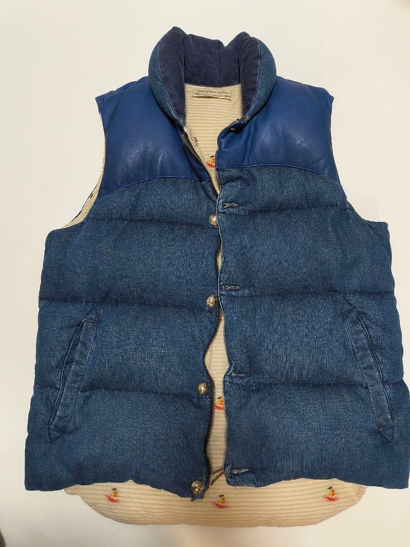 ビームスREMI RELIEF / Denim Down Vest