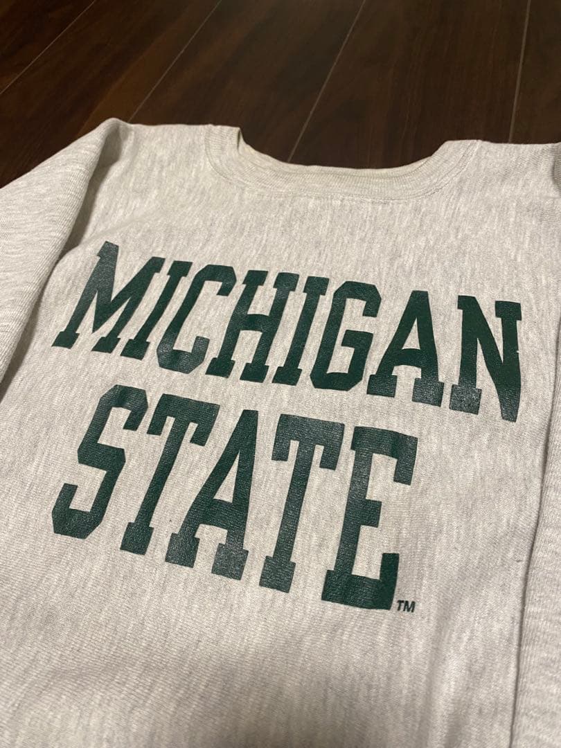 チャンピオン　リバースウィーブ　サイズXL Michigan state