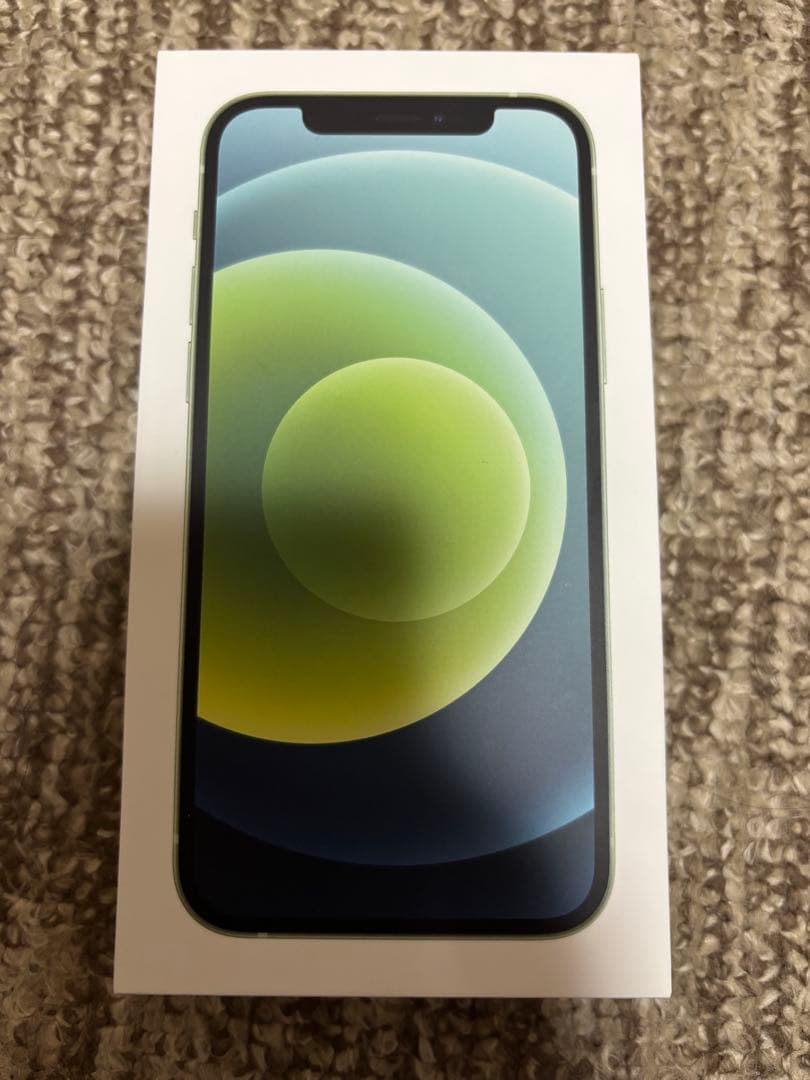 Apple iPhone 12 ミントグリーン 本体　※箱あり